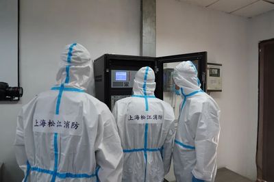 松江消防主動上門，助力企業復工復產，嚴把防火安全關